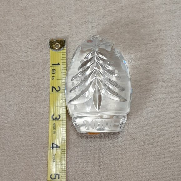 Sullivans Crystal Egg Paperweight New Life Collection Poland 2 Cor 5:17 With Box - Picture 7 of 12